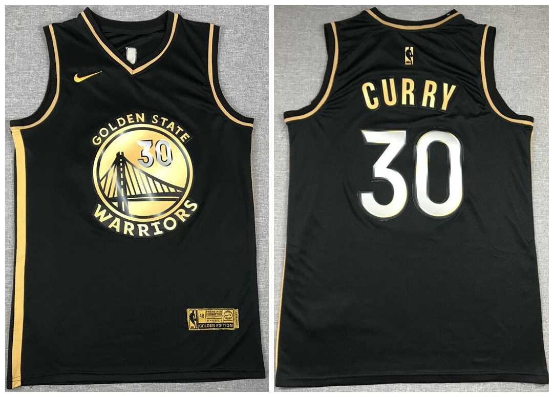 Warriors 30 Stephen Curry Black Gold 2021 Nike Swingman Jersey,We sell and wholesale Warriors 30 Stephen Curry Black Gold 2021 Nike Swingman Jersey on line form chian!